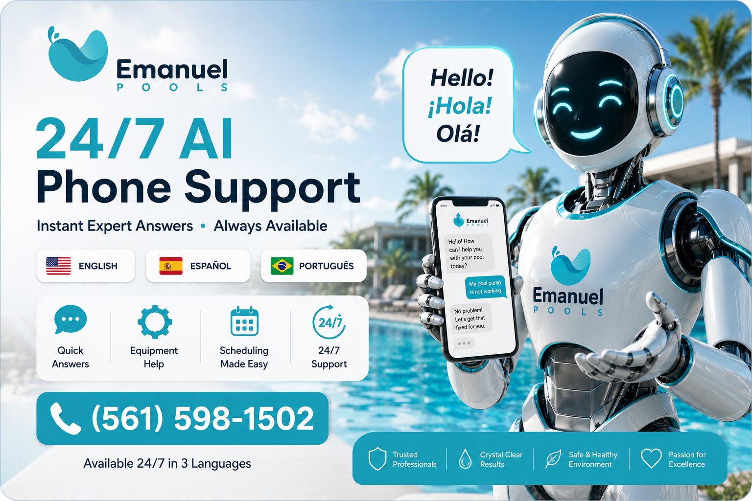 24/7 AI Phone Support